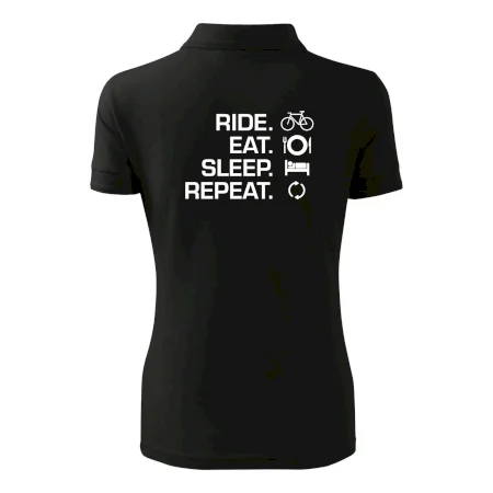 Ride Eat Sleep Repeat bicykel