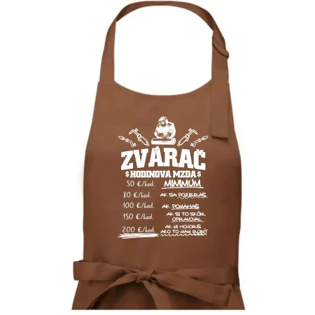 Hodinová mzda zvárač