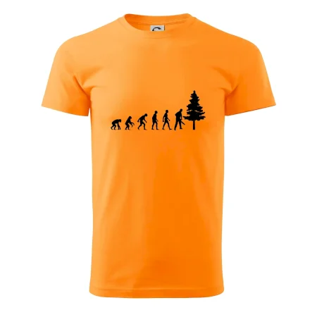 Evolúcia drevorubač - píla a strom