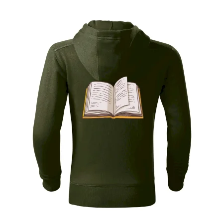 Kniha farebná otvorená