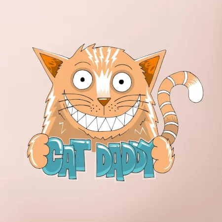 Cat daddy s vycenenými zubami (Pecka design)