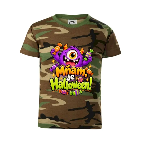 Mňam je Halloween cukríkové strašidlo