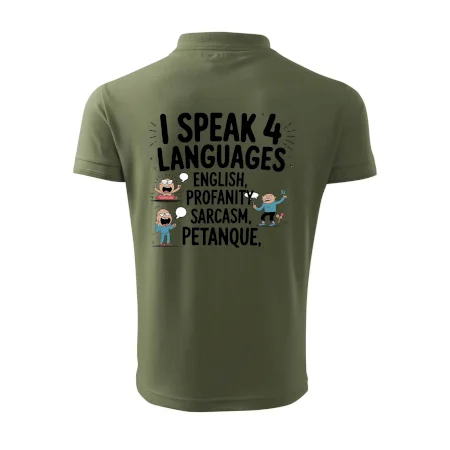 I speak 4 language - Petanque