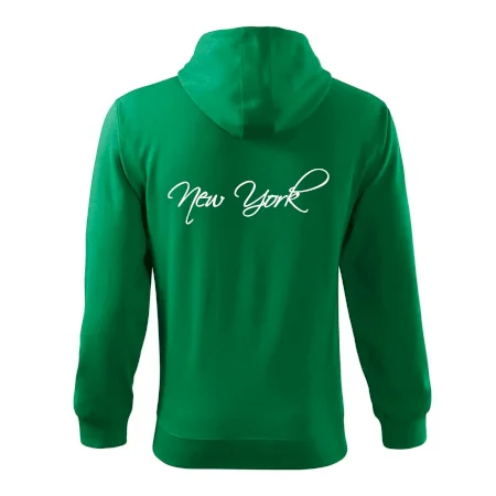 New York nápis písacím