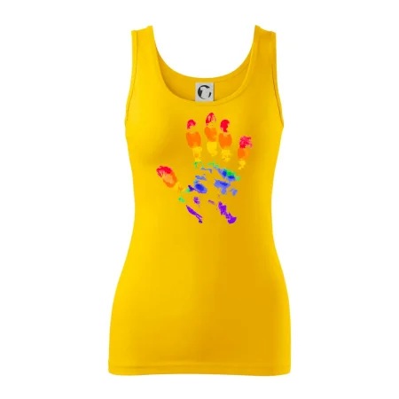 LGBT hand print