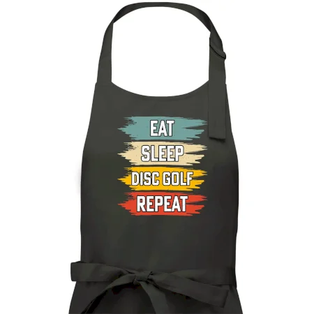 Disc Golf eat sleep barevné