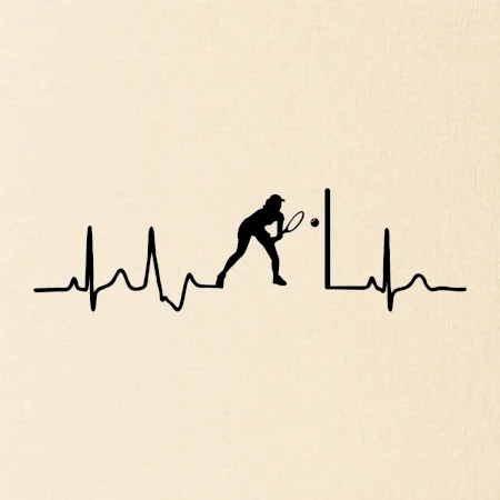 Ekg squash žena