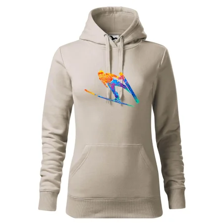 Skokan na lyžiach splash