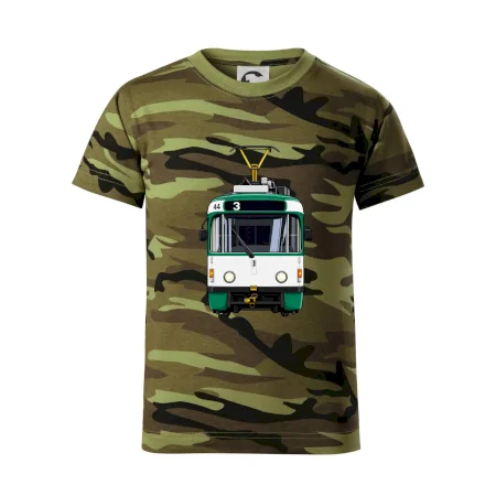 T3R SLF čelo tramvaje linka 3