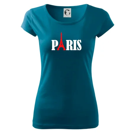 Paris nápis Eiffelova veža