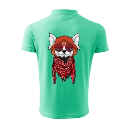 Červená panda hipster