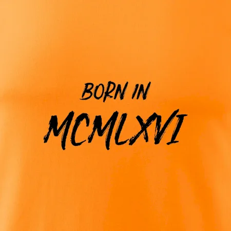 Born in - Rímske číslo 1966