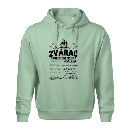 Hodinová mzda zvárač
