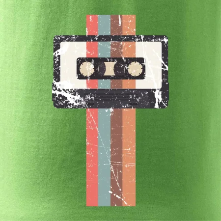Retro kazeta - pruhy
