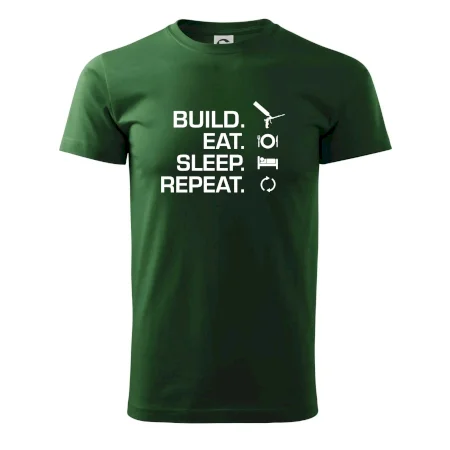 Build eat sleep repeat - montážna pena
