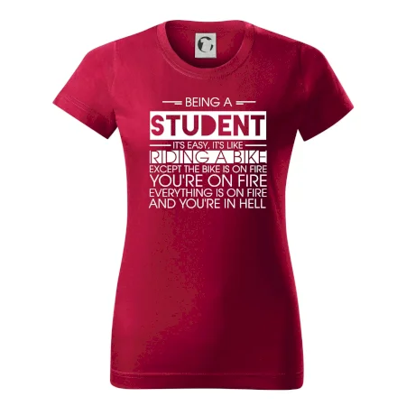 Being a student - bike
