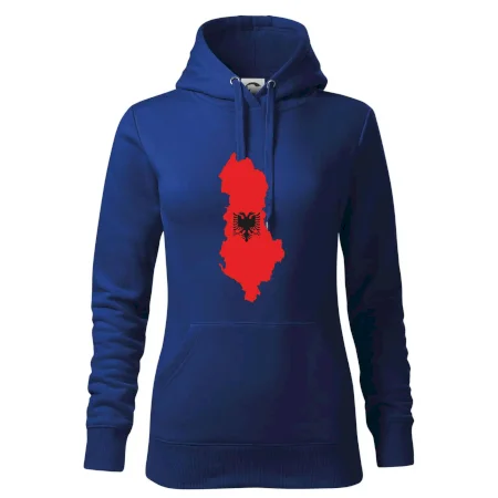 Albánsko mapa a znak
