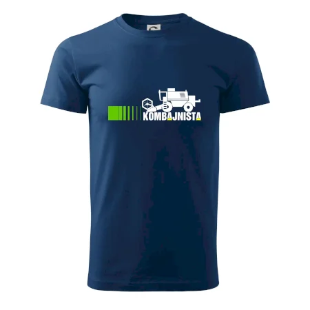 Kombajnista zelená a žltá