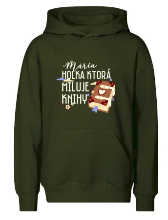 Kniha - Holka, ktorá miluje knihy  - Vaše meno
