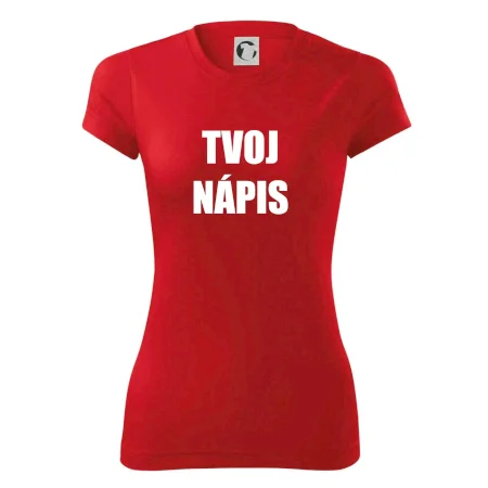 Tvoj vlastný nápis - tlačiaci