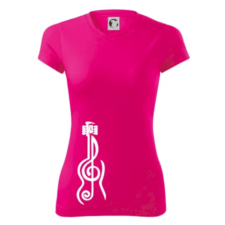 Husľový kľúč gitara