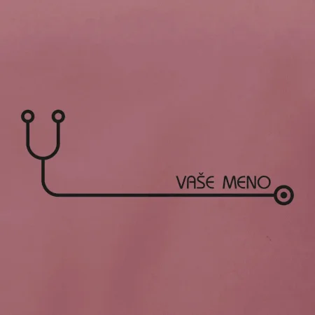 Doktor a sestrička - stetoskop s menom