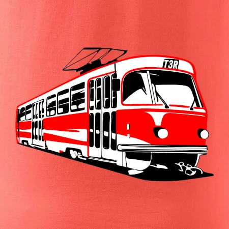 Električka T3R farebná