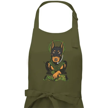 Bojový doberman (Pecka design)