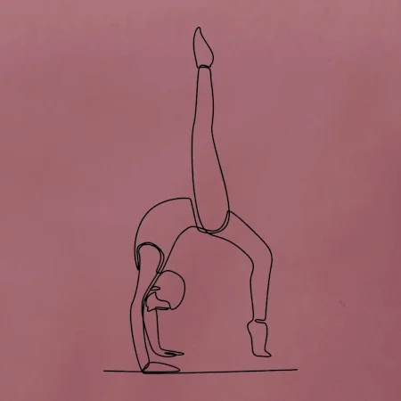 Gymnastika na rukách jedným ťahom