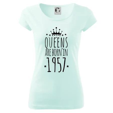Queens are born in 1957