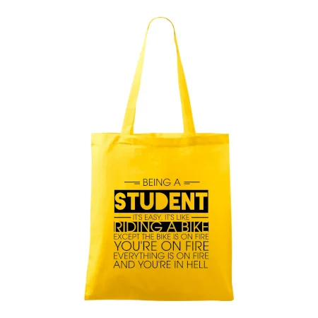 Being a student - bike