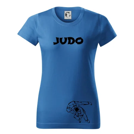 Judo nápis + postavy