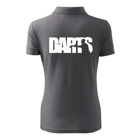 Darts - nápis so šípkarom
