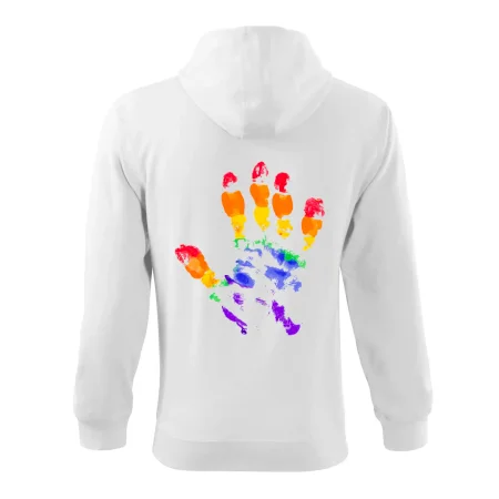 LGBT hand print