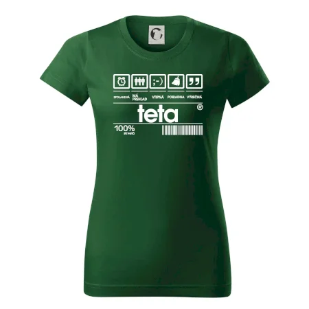 Čiarový kód - teta