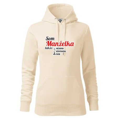Som manželka takže...