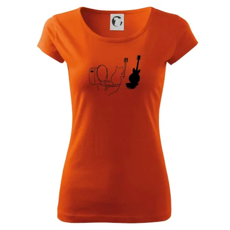 Mačka a gitara WC