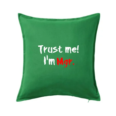 Trust me I´m  Mgr. / Ver mi som Magister.