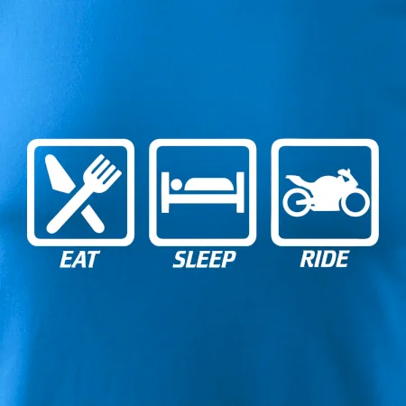 Eat sleep ride - cesta