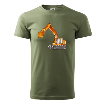Bager bez nápisu oranžový