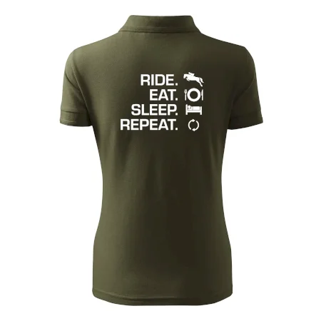 Ride Eat Sleep Repeat Kôň