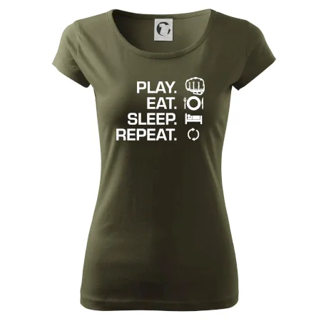 MMA eat sleep repeat