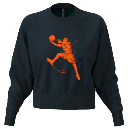 Basketball player splash