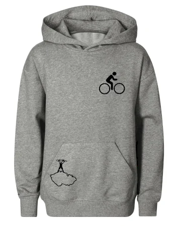 Mapa ČR + kolo na prsu