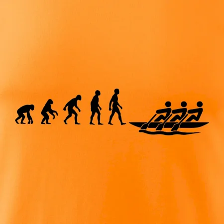 Evolúcia veslovanie 3 ľudia
