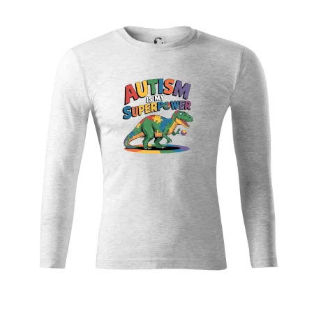 Stojící Rex Autism is my superpower