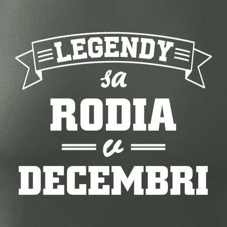Legendy sa rodia v decembri