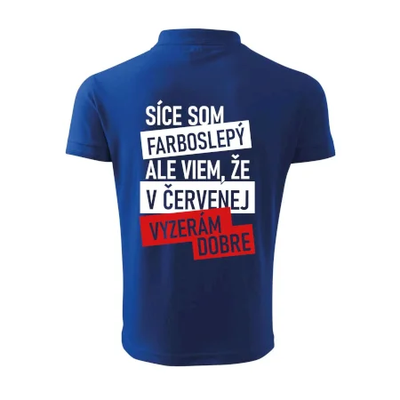 Síce som farboslepý, ale viem, že v červenej vyzerám dobre