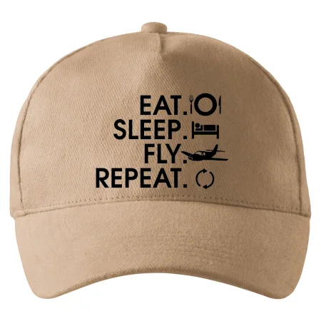 Eat sleep fly repeat