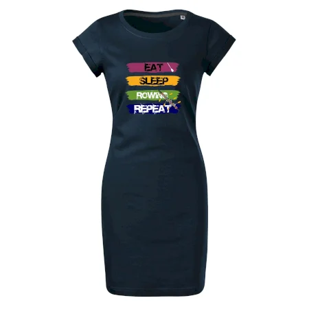Eat sleep rowing repeat farebné